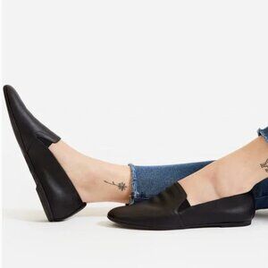 Everlane The Leather Slip-On Loafers | Black Genuine Leather | Size 8
